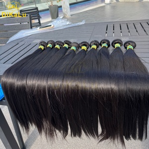 Top Quality Pre Plucked with Baby Hair Virgin Indian Human Hair Bundles Natural Color Straight for Women - Product Image 2
