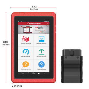 Nuevo 2026 100% Original X431 Pros Mini Herramienta Automotriz OBD2 Escáner de Coche de Sistema Completo Analizador Automotriz Pk v - Product Image 4