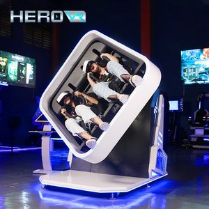 9D VR Cinéma Fly Simulator 360 Degrés Rotation Simulateur De Vol Roller Coaster En Aluminium Extérieur Intérieur École Éducative VR - Product Image 5