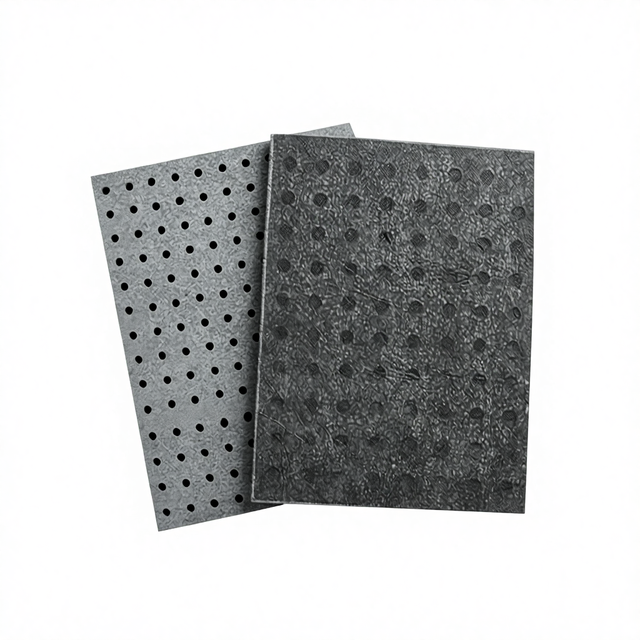 High Performance Fireproof Soundproof Acoustic Perforated Cement Board with Moisture Resistant