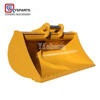 Cucharón de excavadora de ancho personalizado para PC30-7 PC30-7E PC35 PC38 PC40 PC40-7 PC40-7E, accesorio de excavadora para excavación y limpieza