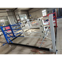 Anneau de boxe MMA pliable portable personnalisé, facile à assembler et à démonter