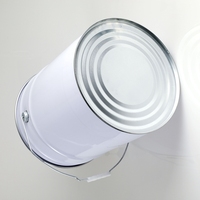 Batteries Conteneur vide en fer-blanc 18L 0.38mm Seau à peinture en métal avec couvercle et poignée à vendre