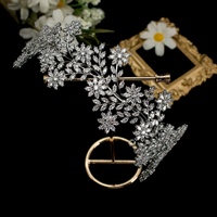 Couronne de mariée en zircon et argent, diadème de tête, de mariage, personnalisé, gratuit en usine