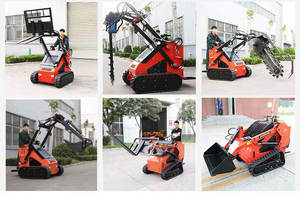 <span class=keywords><strong>Loader</strong></span> Crawler Diesel Terkecil untuk Area Terbatas, Mesin EPA, Kapasitas 200-300kg, <span class=keywords><strong>Mini</strong></span> <span class=keywords><strong>Loader</strong></span> Kompak dengan Bucket untuk Pertanian dan Kebun - Product Image 5