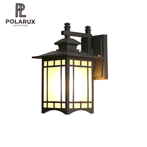 Nueva Lámpara de Pared <span class=keywords><strong>Exterior</strong></span> China, Aplique de Metal y Vidrio, Impermeable IP65, para Villa, Jardín, Puerta, Farol Arquitectónico Moderno Zen de Fábrica - Product Image 1