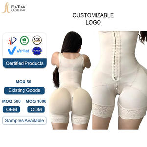 Lism Custom Shapewear Bodysuit fermo corsetto addome a quattro file con fibbia a quattro file in pizzo con lifting per il corpo - Product Image 1