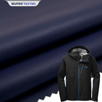 Tissu de veste Taslan personnalisé 70 * 160D imperméable en nylon ripstop avec revêtement PU 5K/5K tissé uni imprimé Styles pour vêtements filles