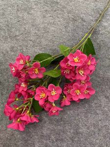 ไหมเทียมสาขา<span class=keywords><strong>ต้น</strong></span>แอปเปิ้ลที่มีต้นไม้ยาวหก<span class=keywords><strong>ต้น</strong></span> Malus spectabilis สำหรับตกแต่งคริสต์มาสอีสเตอร์ - Product Image 2