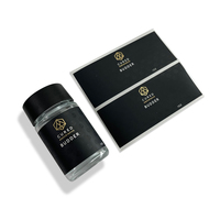 Impression de feuille de marquage à chaud uv personnalisée avec autocollants d'emballage d'huile essentielle de parfum de logo