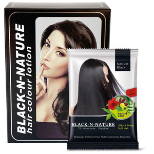 Шампунь-краска для мгновенного закрашивания корней волос, 30 мл * 10 шт., дорожный формат |   3-в-1: очистка, цвет и уход |   Без аммиака и парабенов |   Фруктовый аромат | OEM/ODM - Product Image 1