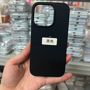 Custodia per telefono in Silicone con Logo ufficiale all'ingrosso per <span class=keywords><strong>iPhone</strong></span> 16Pro Max 15 Pro <span class=keywords><strong>Cover</strong></span> <span class=keywords><strong>originale</strong></span> in Silicone 14pro - Product Image 5