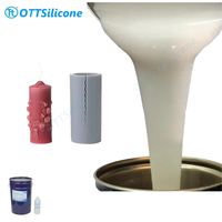 Silicone liquide pour fabriquer un moule à bougie RTV-2 caoutchouc de silicone