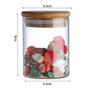 High Quality Luxury Modern Design <b>Glass</b> Mason Jar Customizable <b>Food</b> <b>Storage</b> & Kitchen Camping <b>Container</b> for Coffee Sauce Grain - Product Image 3