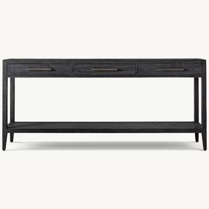 <span class=keywords><strong>Mesa</strong></span> Consola de Entrada de Diseño Moderno en Madera Sólida de <span class=keywords><strong>Alta</strong></span> Gama para Sala de Estar - Product Image 4