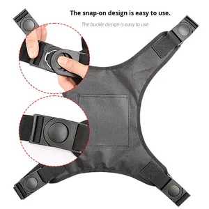 Imbracatura per sedia a rotelle per adulti sedia a rotelle cintura di sicurezza per anziani cinghie regolabili per evitare lo scivolamento - Product Image 3