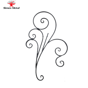 Wrought <strong>Iron</strong> <strong>Rosettes</strong> <strong>Iron</strong> Decorative Forging <strong>Rosettes</strong> for Gates Best Quality Stair Railing - Product Image 1