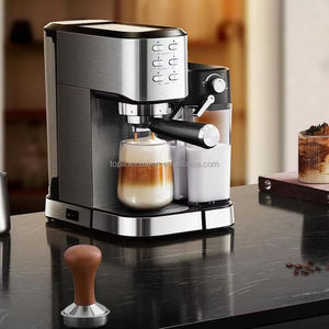 Machine à café expresso italienne avec lait, 19 bars, en acier inoxydable, appareil électroménager Mebashi, écran tactile, café expresso - Product Image 6