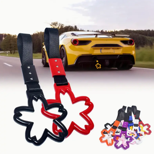Nuevos accesorios para coche JDM Cloud Style Handle Correa de mano Nylon Tsurikawa Ring <span class=keywords><strong>Car</strong></span> Handle Strap Warning Hanging Ring - Product Image 1