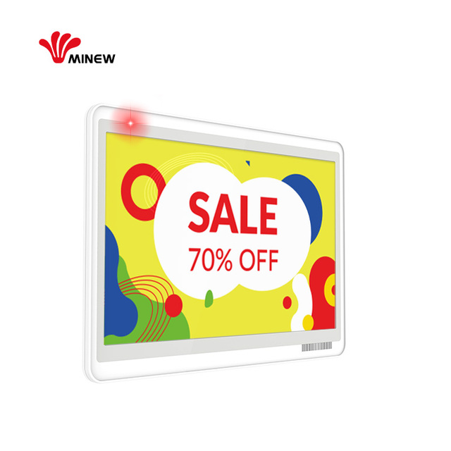 Minew Electronic Label Epaper E-ink Conference Room Display ESL Bluetooth Wireless Color Big Large E Ink Display