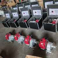 Treuil à manivelle léger de 9,5 kg, traction de 700 kg, moteur puissant, sans électricité, alimenté à l'essence