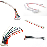 كابل محول صناعي JST Molex بخطوة 2.54 مم من مادة PBT لأجهزة الكمبيوتر والدراجات النارية والمعدات الإلكترونية وخزائن التحكم