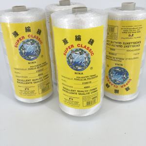 <span class=keywords><strong>Fil</strong></span> de pêche en <span class=keywords><strong>polyester</strong></span> écologique fabriqué en Chine, 210D/9, diamètre 0,3 mm, haute résistance, 300 couleurs disponibles - Product Image 4