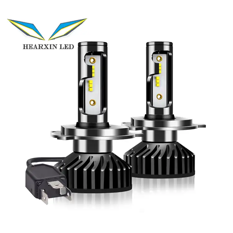 Süper parlak otomatik ampul 8000 lümen LED araba F2 ZES Led far lambaları H1 H3 HB1 HB2 HB3 H7 H4 Led far