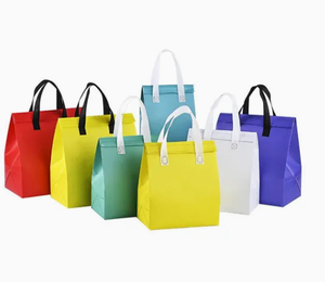 Sac isotherme pour boissons en non-tissé à prix de gros, sac à déjeuner pour restaurant, sacs isothermes pour crème glacée - Product Image 2