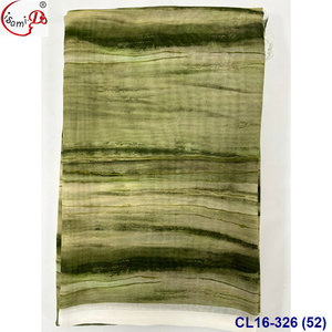 Tissu Voile Imprimé Numérique Personnalisé 50% Rayonne 50% Viscose 100% Rayonne pour Robes Jupes Style Uni pour Filles - Product Image 3