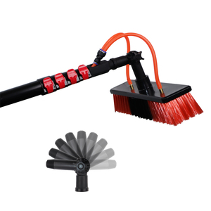 4.6m Water Fed Pole Kit Adjustable Solar Panel Cleaner <strong>Tool</strong> Telescopic Pole Brush <strong>Window</strong> <strong>Cleaning</strong> Equipment - Product Image 6