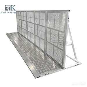 Barrera para Control de Multitudes en Eventos y Conciertos, Barrera de Seguridad de Aluminio - Product Image 1