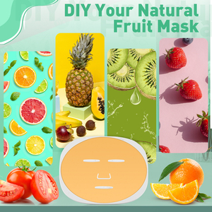 Automático Mini Frutas Vegetais Máscara Facial Maker Portátil DIY Máscara Facial Stand EUA Plug Tipo - Product Image 2