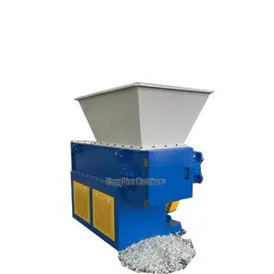 Mesin penghancur logam karet plastik kayu multifungsi/mesin pencacah poros tunggal