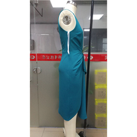Robes à col en V personnalisées pour l'été, dos nu, sexy, robe moulante pour femmes