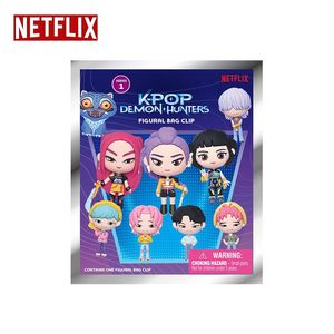 Kpop Demon Hunters <span class=keywords><strong>Netflix</strong></span> PVC Plastic Character Keychain Blind Bag Pendant Gift Collection Accessory Surprise - Product Image 1