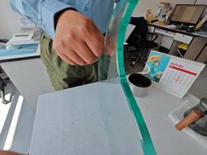 Neues Design Hersteller Fenster- und Türenherstellung Produktionslinie für Gehärtetes Flachglas 1500mm 2000mm CNC-Glasbohr- und Fräsmaschine - Product Image 5