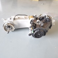 Moteur GOOFIT 4 Temps GY6 150cc Boîtier Long Assemblage Complet Démarrage Électrique/Kick pour Scooter ATV Go Kart