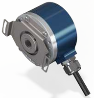 Diamètre extérieur du corps RZB58-12-F-1024-30Main Diamètre de l'arbre 58mm Encodeur incrémental 12mm Output5-30V push-pull 1-10000PPR.