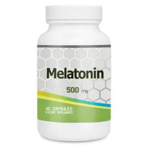 Bulk Natural Support Sleep Life Extension 99% Melatonin Powder Capsules Melatonin 20mg
