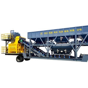 Centrale à <span class=keywords><strong>béton</strong></span> mobile automatique à <span class=keywords><strong>prix</strong></span> d'usine, électrique, avec silo à ciment horizontal - Product Image 1