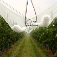 HDPE anti-hagelnet, UV-gestabiliseerd, voor boomgaardbescherming van fruit- en groenteteelt