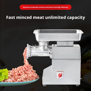 Hachoir à viande électrique en acier inoxydable, hachoir à viande automatique pour la transformation de la viande congelée, monophasé, neuf - Product Image 3