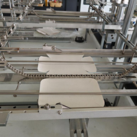 ZX-550 Schnellimbiss-Lunchbox-Herstellungsmaschine Papierkarton-Burgerbox-Formmaschine für Geschäftsideen