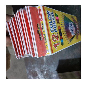 Lot de 12 crayons de couleur à l'huile en bois pour artistes, pour enfants, crayons personnalisés à bas <span class=keywords><strong>prix</strong></span> - Product Image 3
