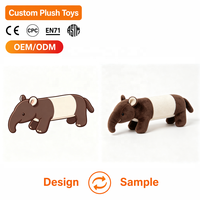 Jouet en peluche pour animaux de compagnie en coton PP approuvé pour les chiens, conception personnalisée, fabrication OEM, vente en gros, cadeau promotionnel, approvisionnement en vrac pour les animaleries, CE