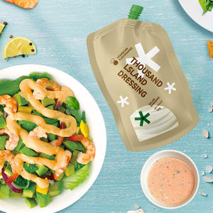 Aderezo de mil islas de alta calidad para restaurantes OEM ODM compatible con salsa de ensalada de embalaje a granel - Product Image 1