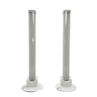 Barre lumineuse LED moderne en plastique pour salle de jeu, synchronisation musicale RGB, lampe d'ambiance USB, lot de 2