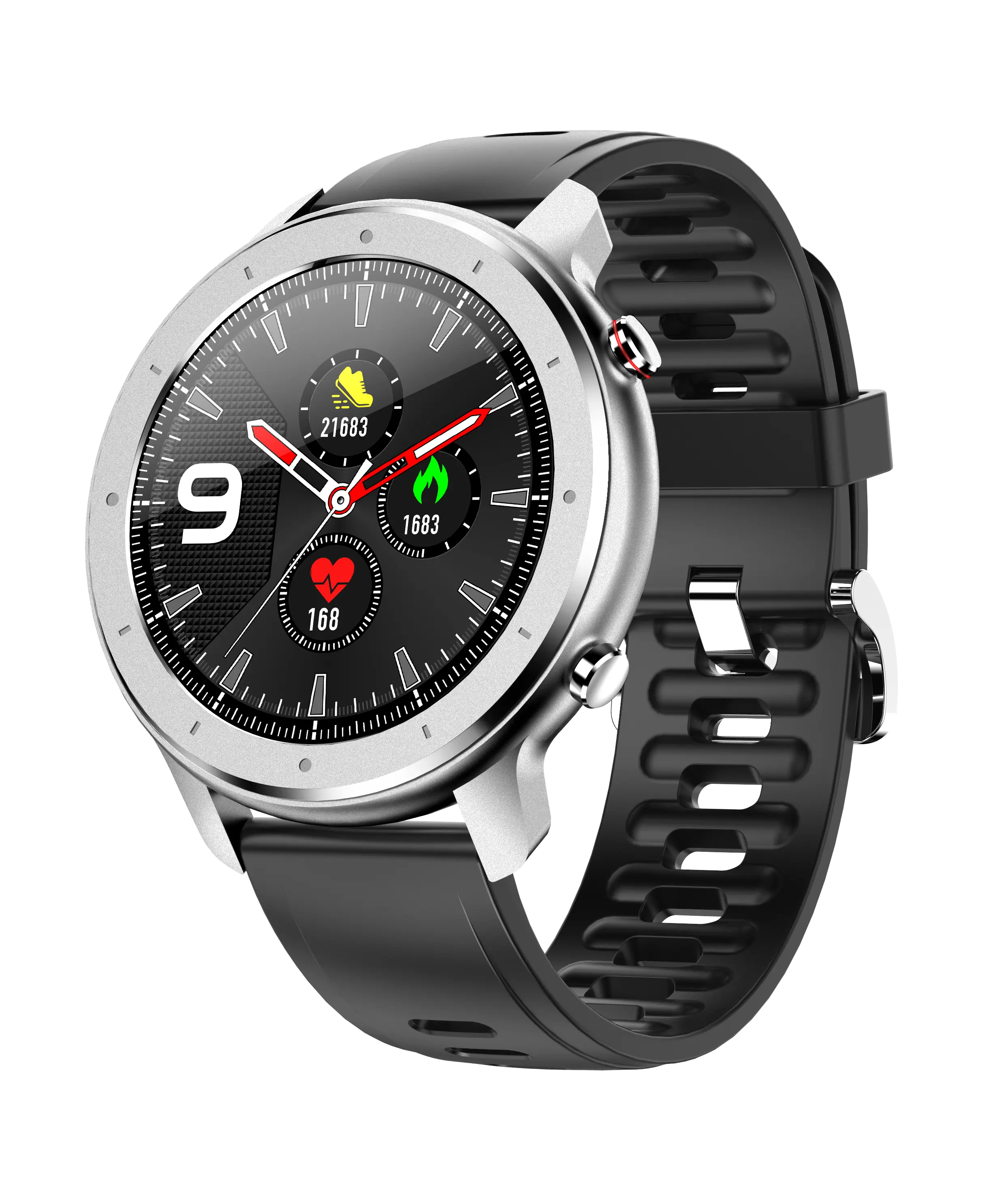 2022 Smart Watch F12 schermo intero da 1.3 pollici Full Touch impermeabile IP68 cardiofrequenzimetro sport Smart Watch per la pressione sanguigna