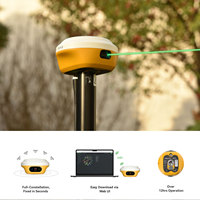 Récepteur GNSS laser SingularXYZ L1, mesure laser 10 m, précision au centimètre près, rover RTK laser visuel pour levés topographiques